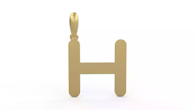 Initial Letters Pendant Gerth H