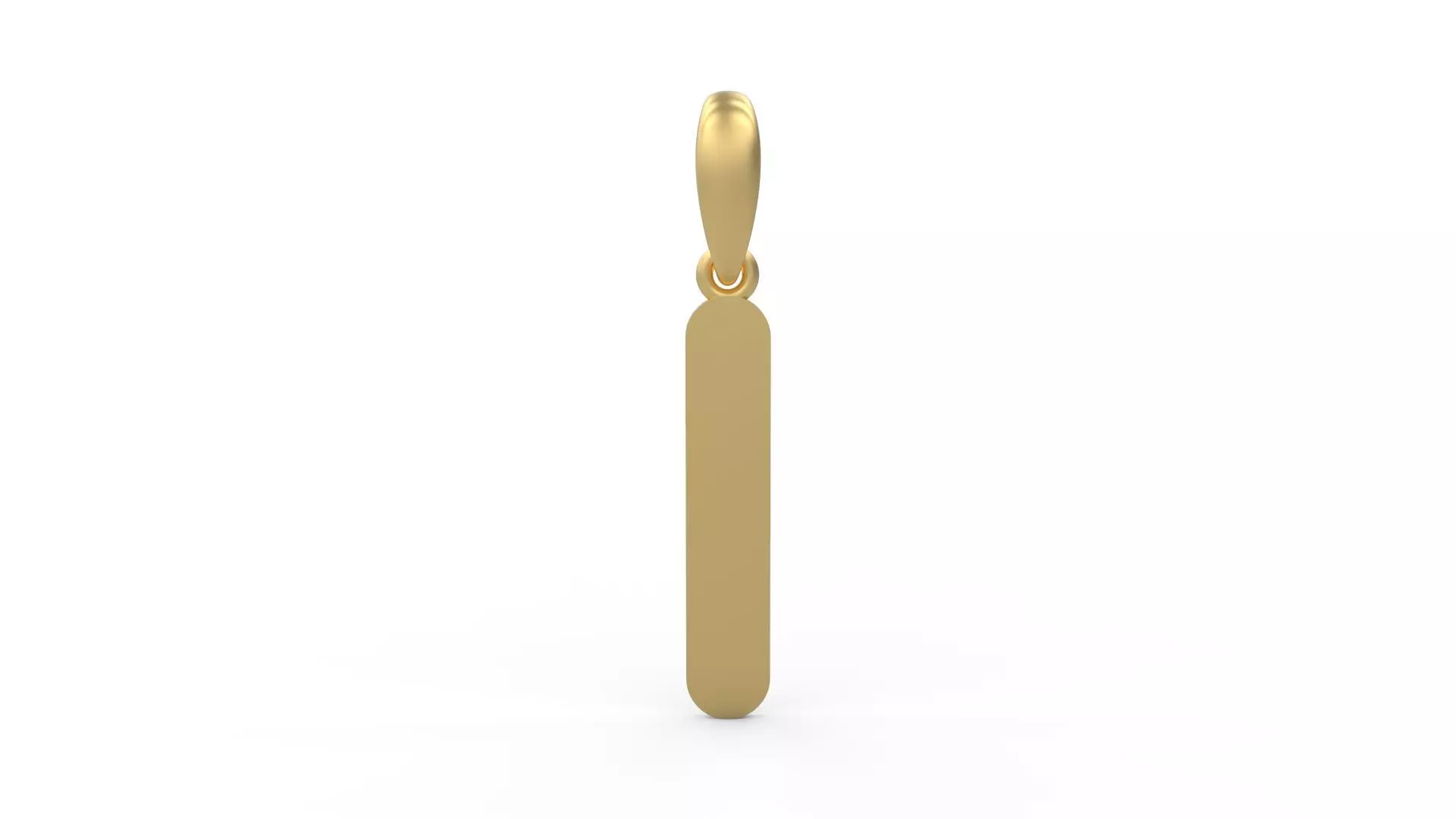 Initial Letters Pendant Gerth I 3D print model_0