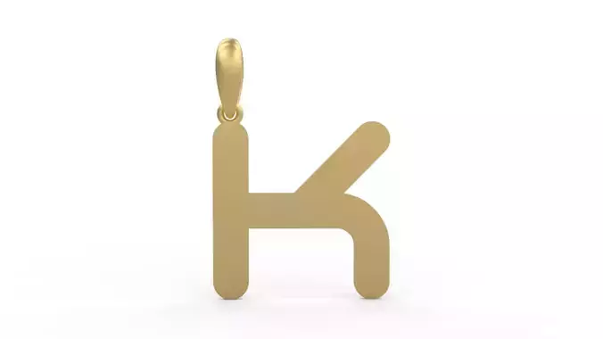 Initial Letters Pendant Gerth K