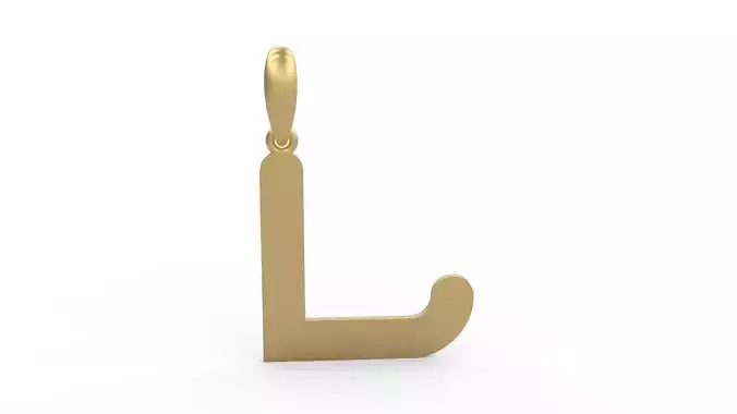 Initial Letters Pendant Gerth L