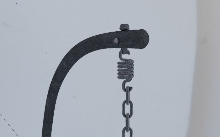 Swing Chair  3D model_3