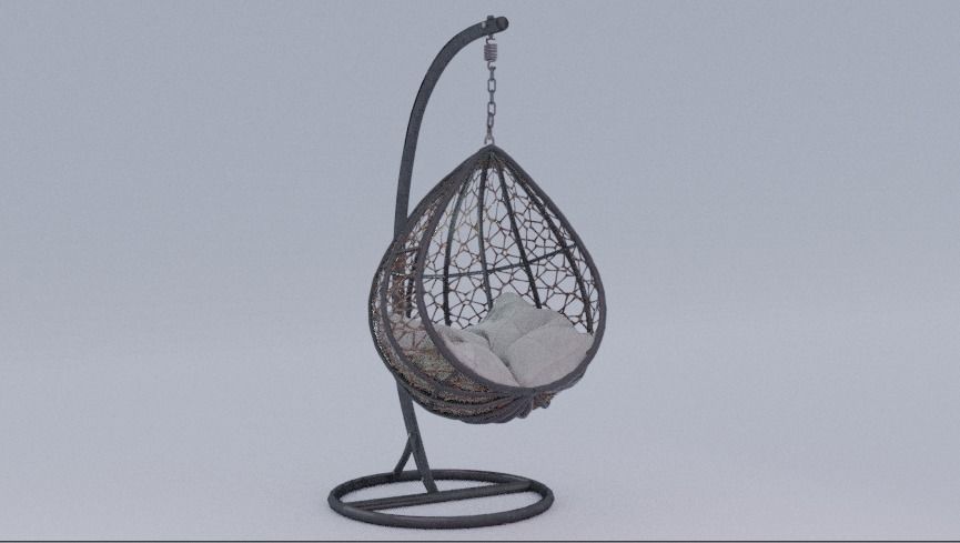 Swing Chair  3D model_1