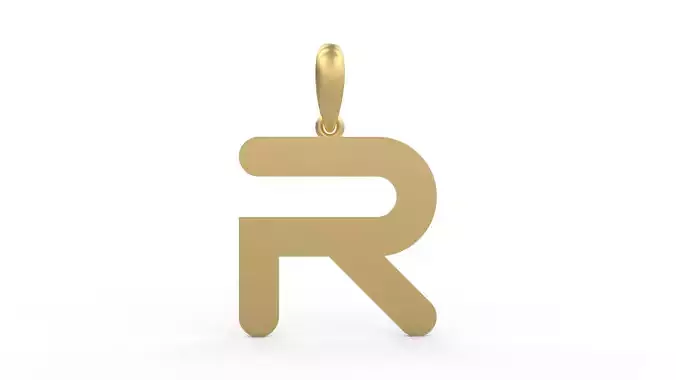 Initial Letters Pendant Gerth R