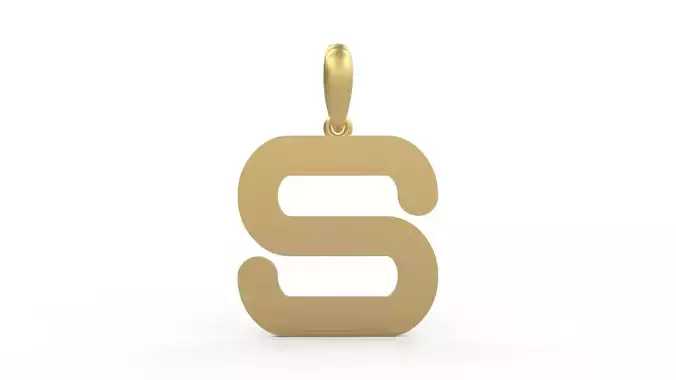 Initial Letters Pendant Gerth S