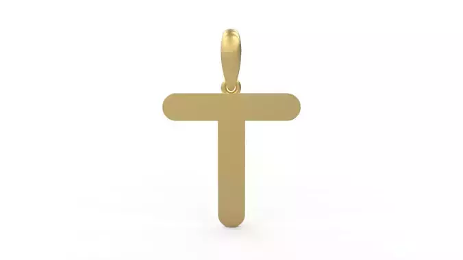 Initial Letters Pendant Gerth T