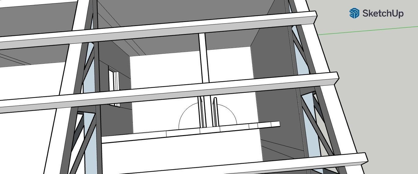 Industrial Shed 3D print model_9