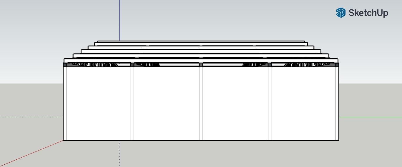 Industrial Shed 3D print model_5