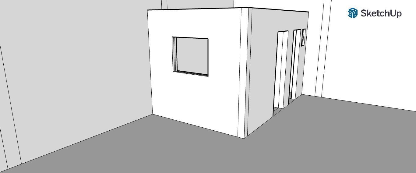 Industrial Shed 3D print model_2