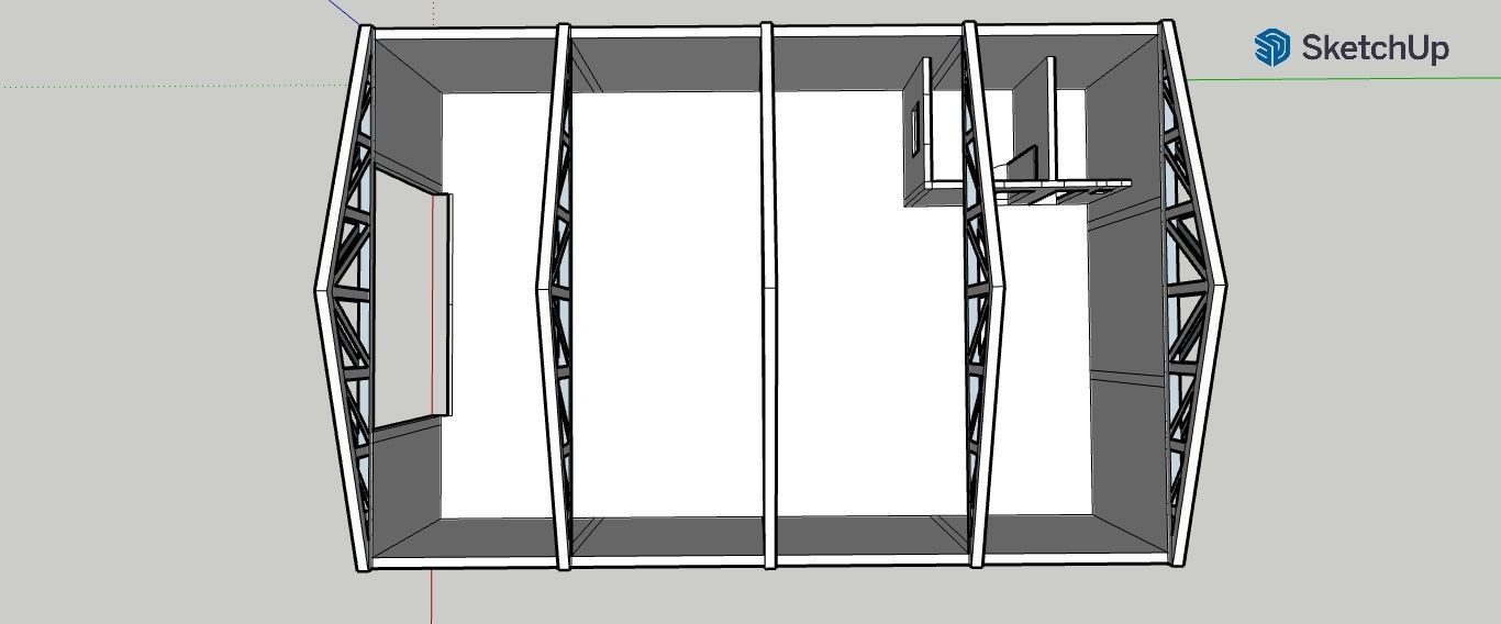 Industrial Shed 3D print model_15