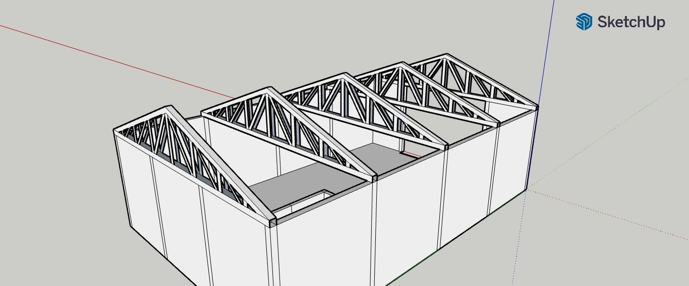 Industrial Shed 3D print model_16