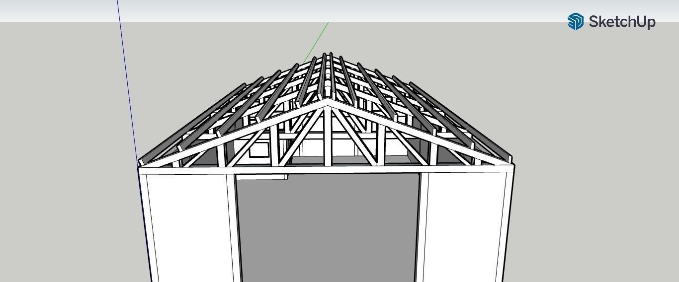Industrial Shed 3D print model_1