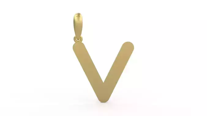 Initial Letters Pendant Gerth V
