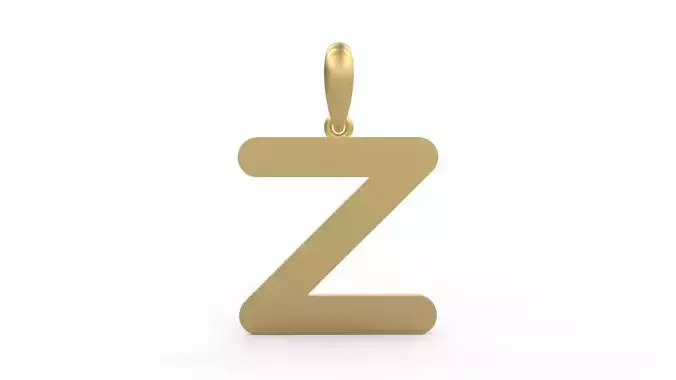 Initial Letters Pendant Gerth Z