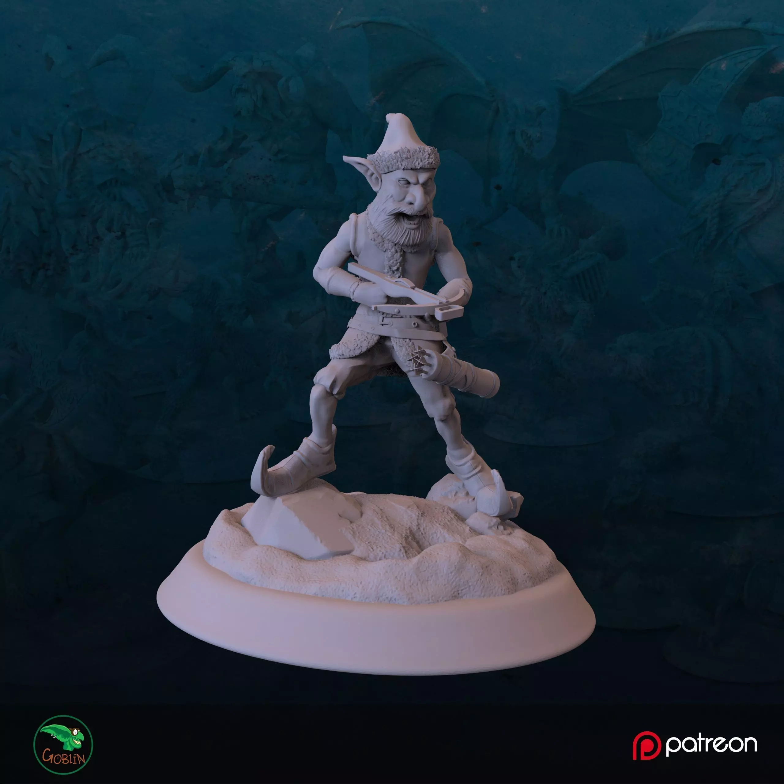 Archer Elf - Christmans Hunt 3D print model_0