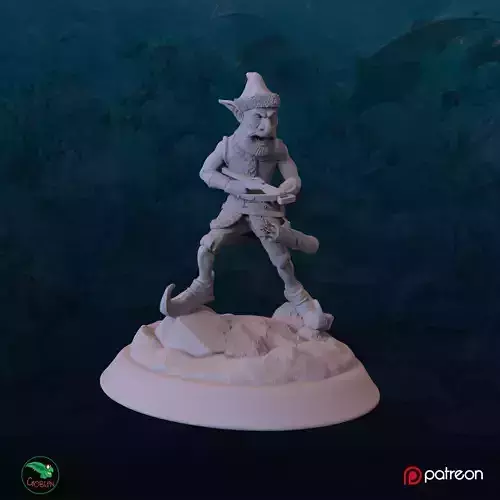 Archer Elf - Christmans Hunt 3D print model