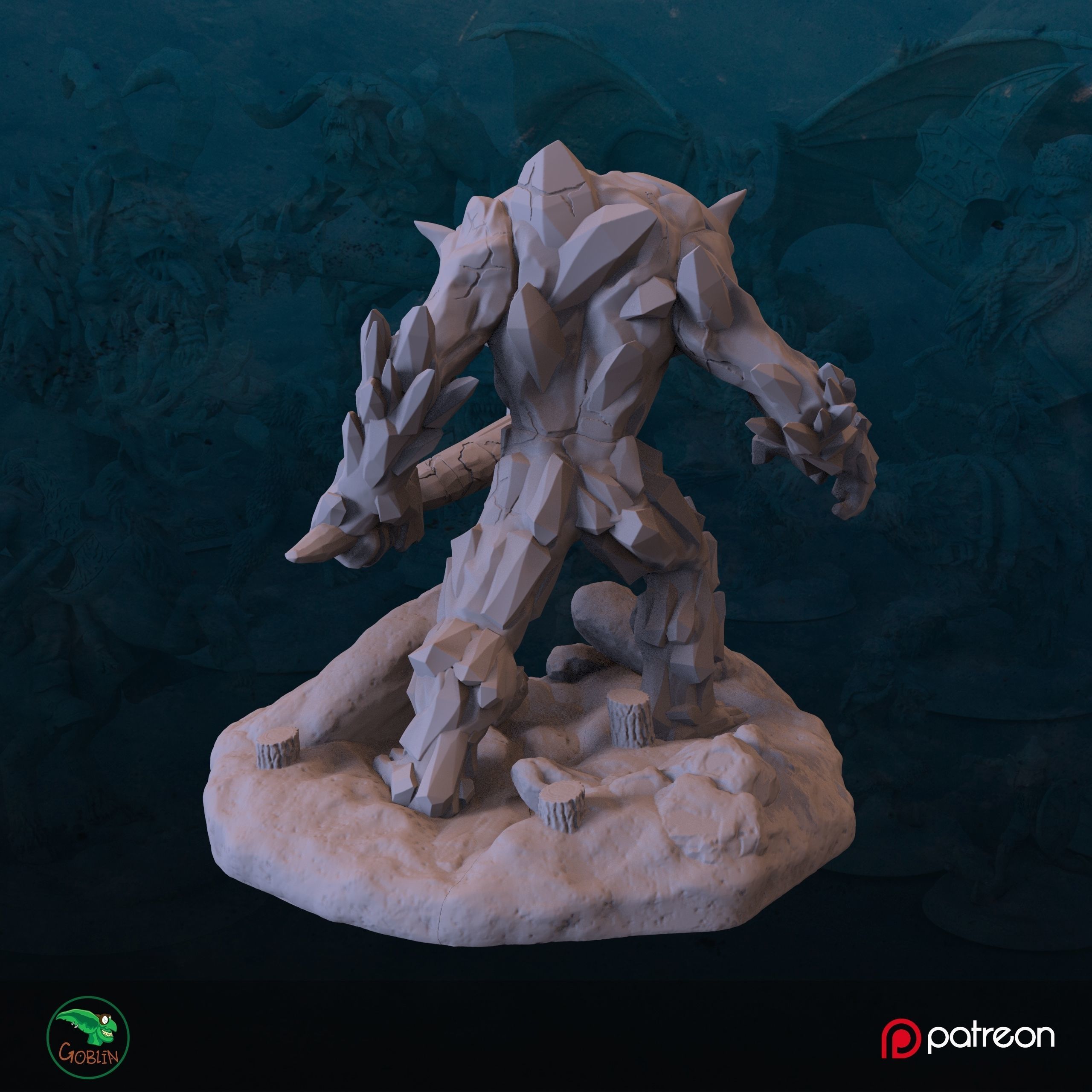 Ice Giant - Christmans Hunt 3D print model_2