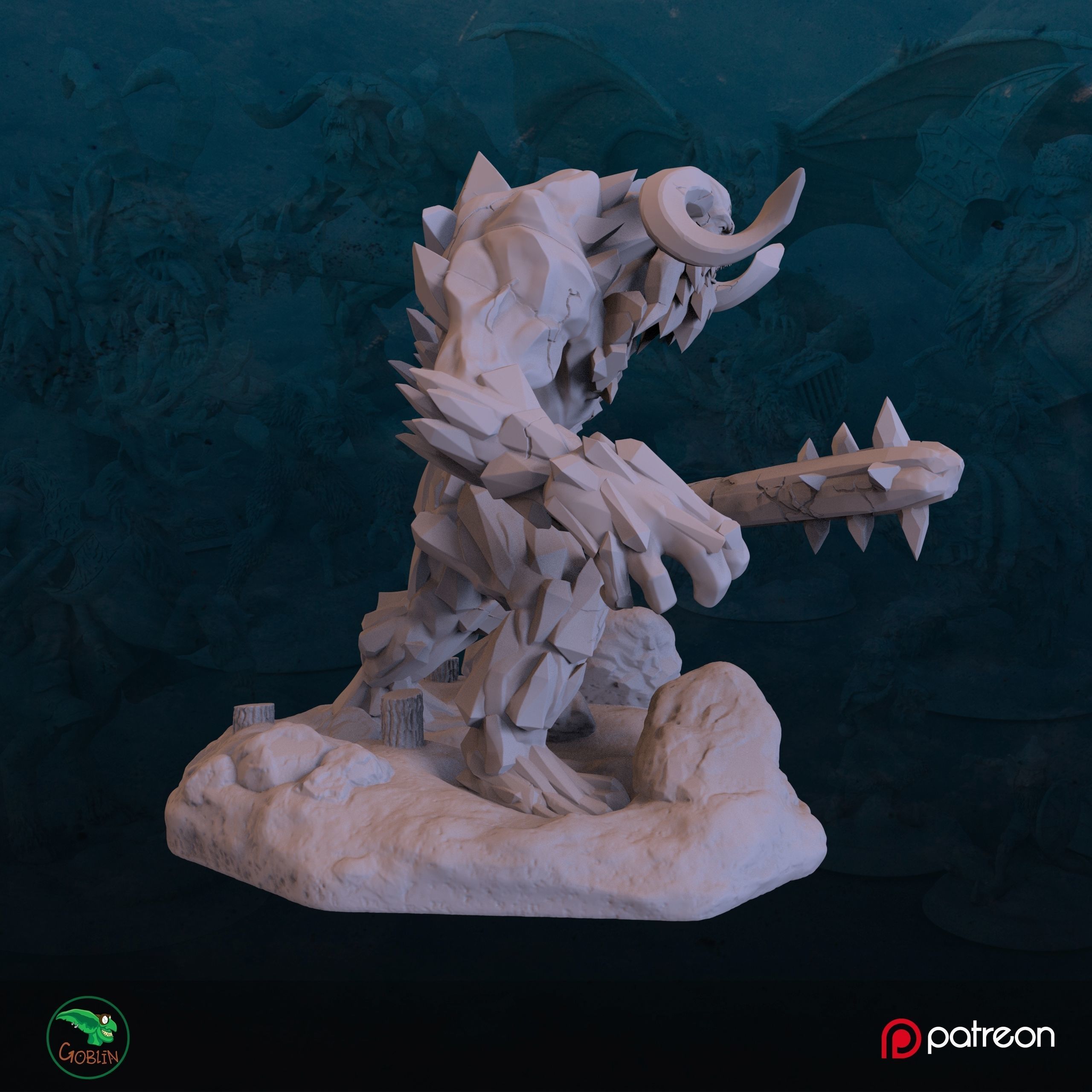 Ice Giant - Christmans Hunt 3D print model_1