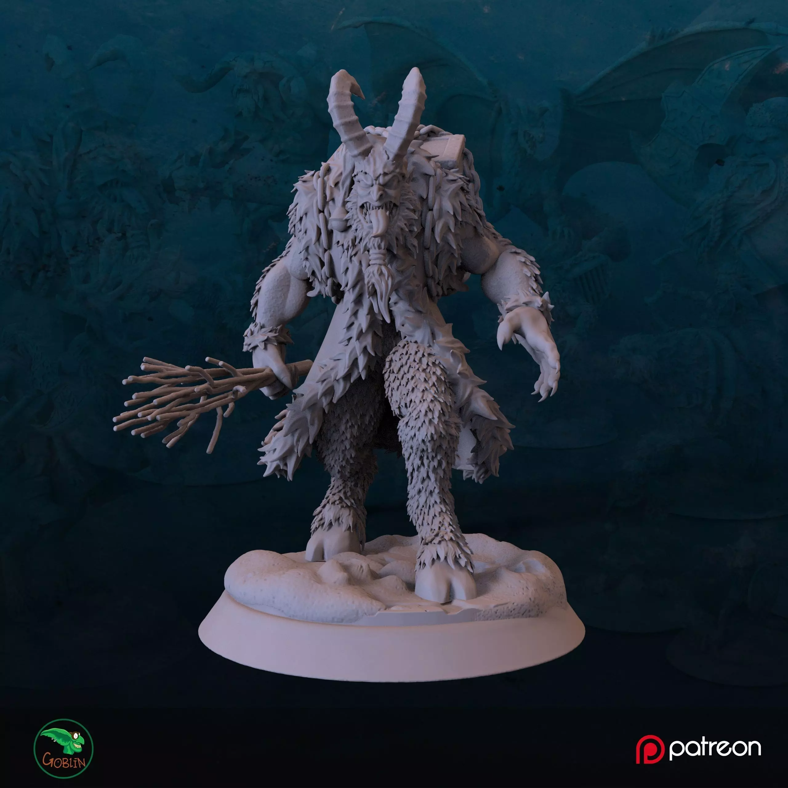 Krampus - Christmans Hunt 3D print model_0