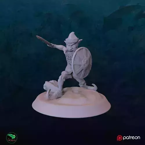 Warrior Elf - Christmans Hunt 3D print model