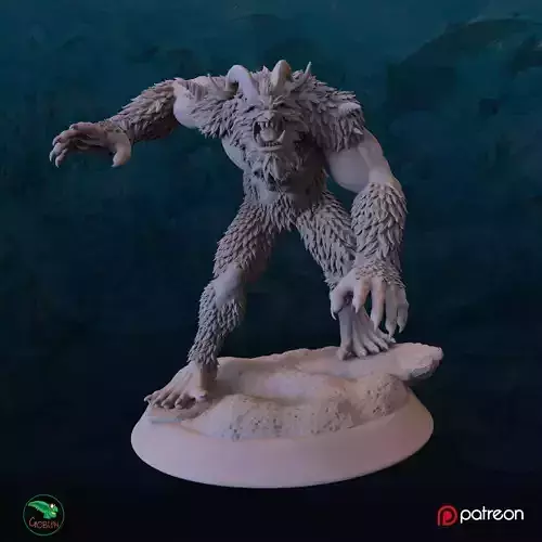 Yeti - Christmans Hunt 3D print model