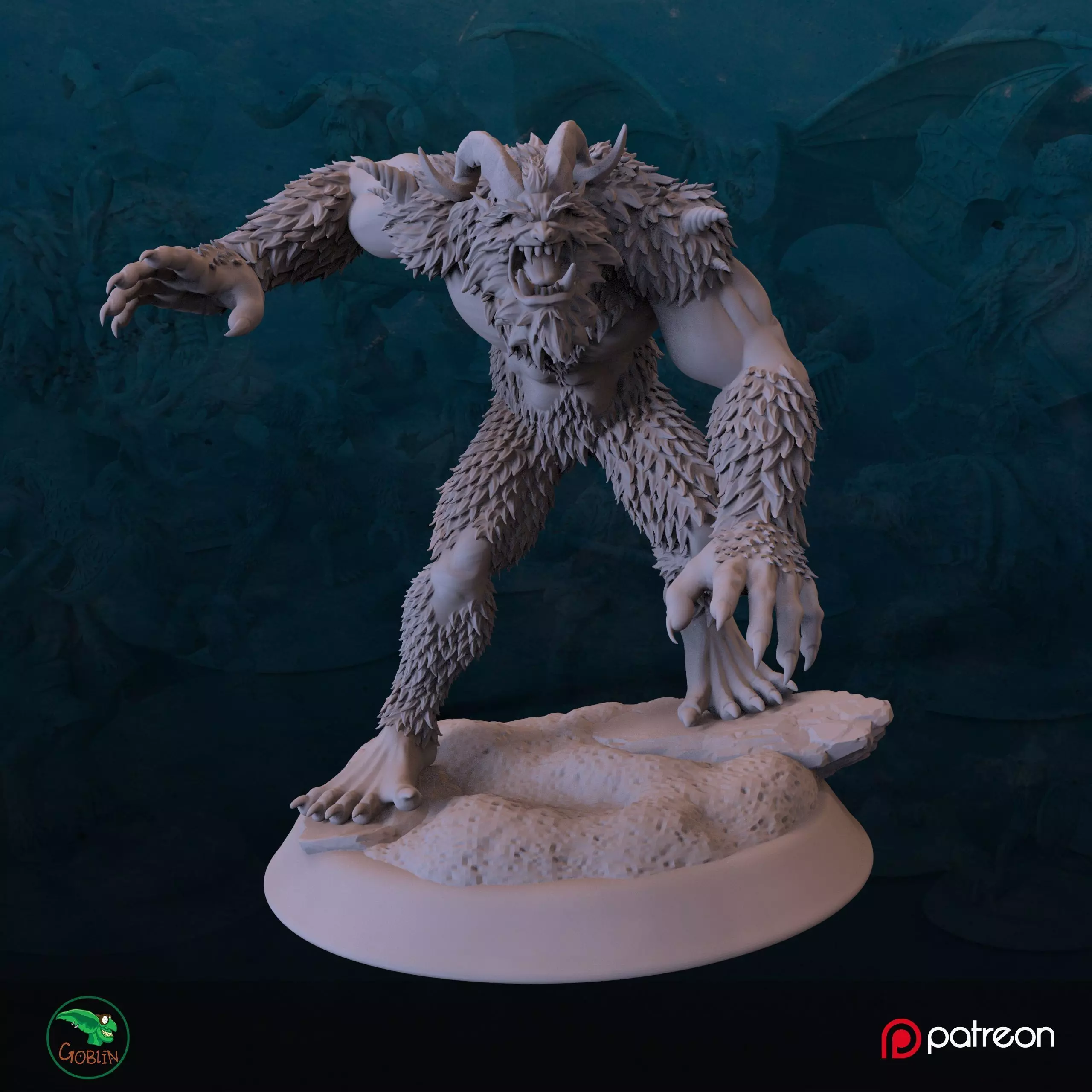 Yeti - Christmans Hunt 3D print model_0