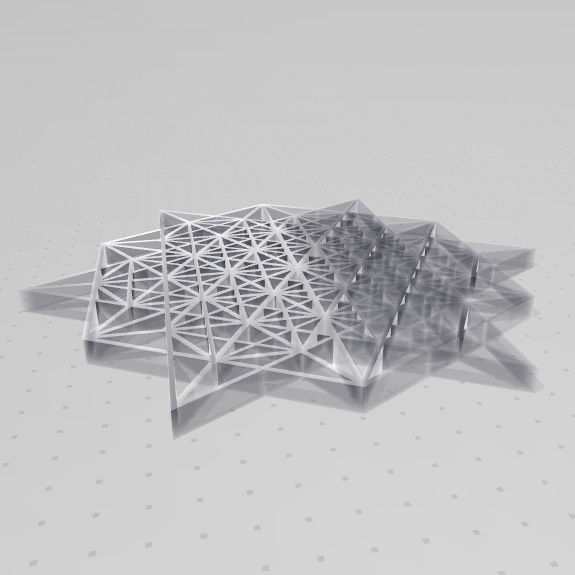 Geometria Sagrada - Vector Equilibrio 3D print model_13