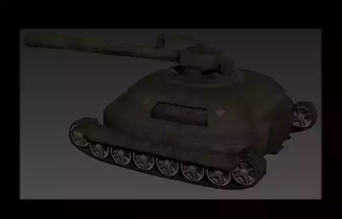 World War 2 Tank - Game Ready