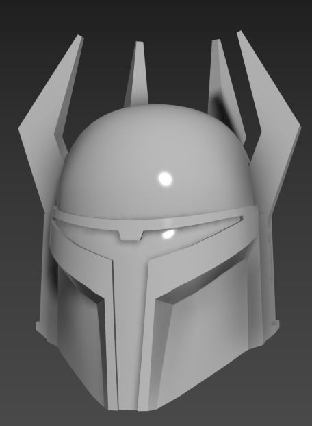Gar Saxon Mandalore armor files  for 6inch figure customs 3D print model_4
