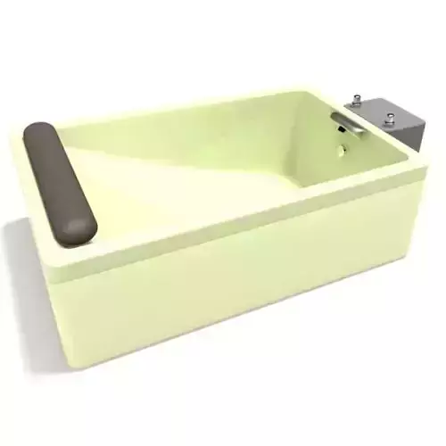 Bathtub With A Head Pillow