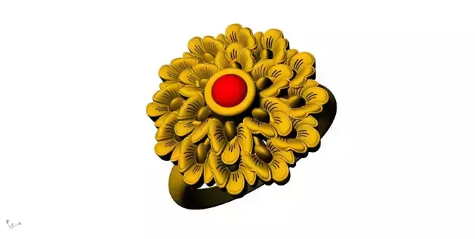 Womens Stone Ring 006