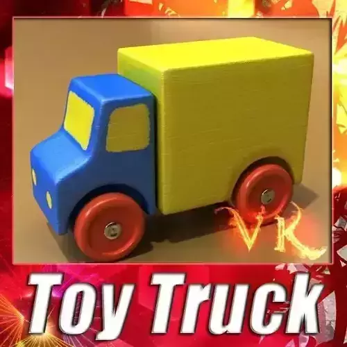 Wooden Toy Truck
