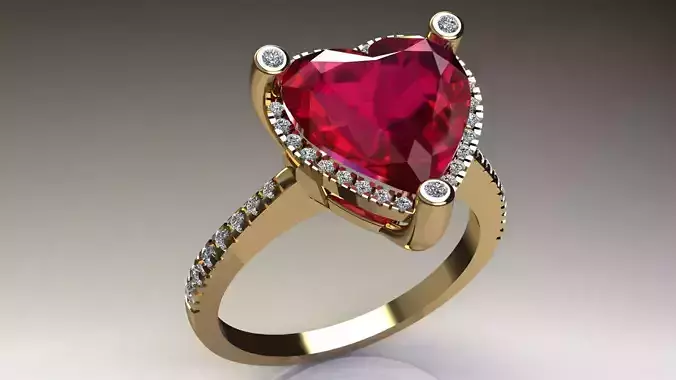heart ring