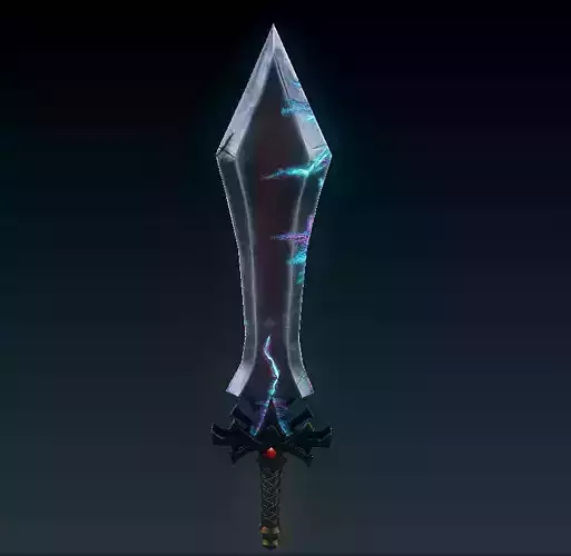 Sword PBR Gameready Stylized