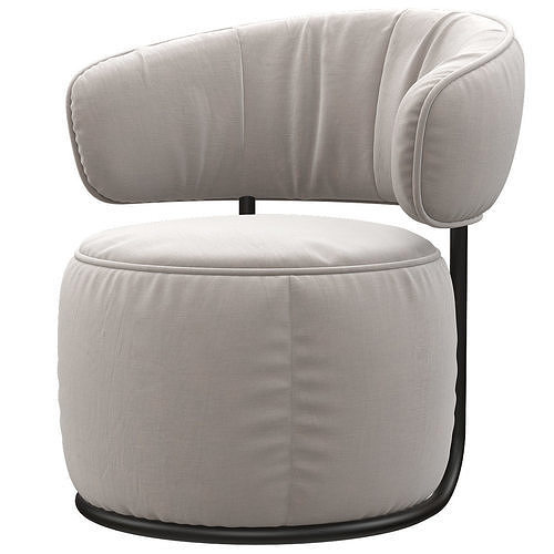 Softline picolo chair 3d model Low-poly 3D model 2