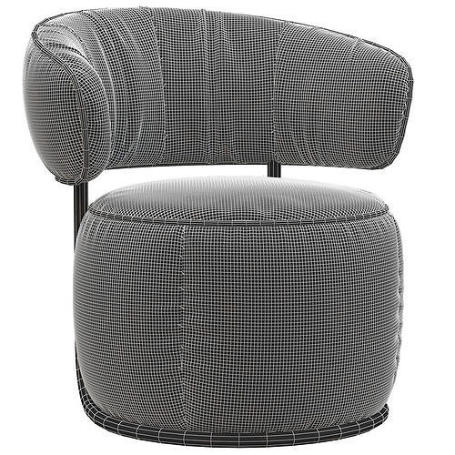 Softline picolo chair 3d model Low-poly 3D model 5