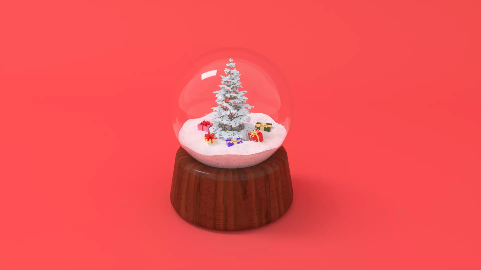 Snow Globe  3D model_0