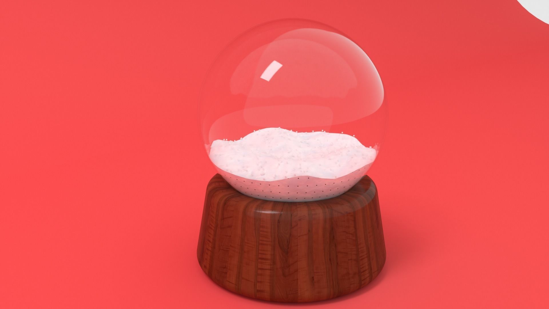 Snow Globe  3D model_5