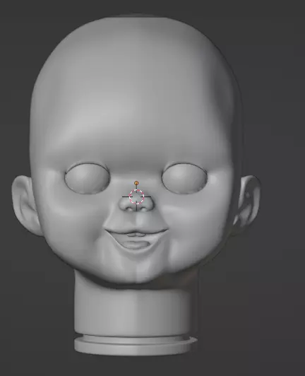 goodguys doll face 3d model 3D print model_0