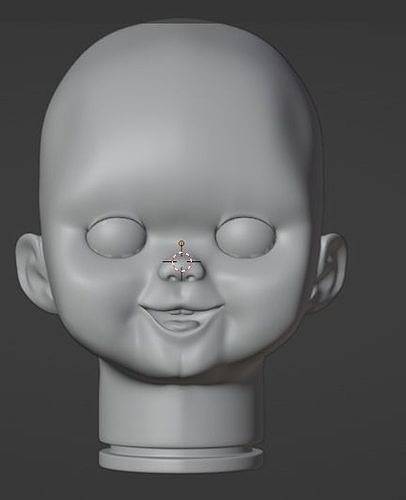 goodguys doll face 3d model 3D print model