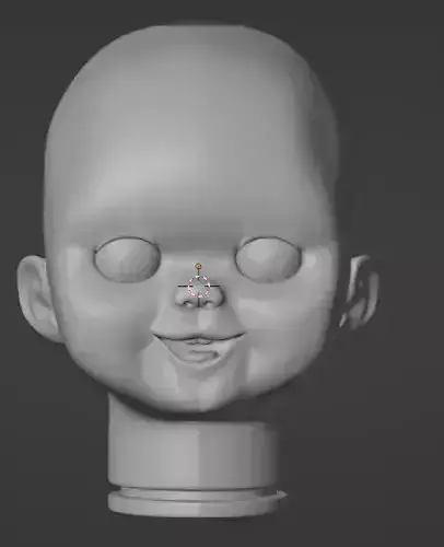 goodguys doll face 3d model 3D print model