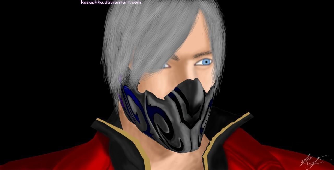 DMC Dante Gilgameah Balrog mask 3D printable 3D print model_1