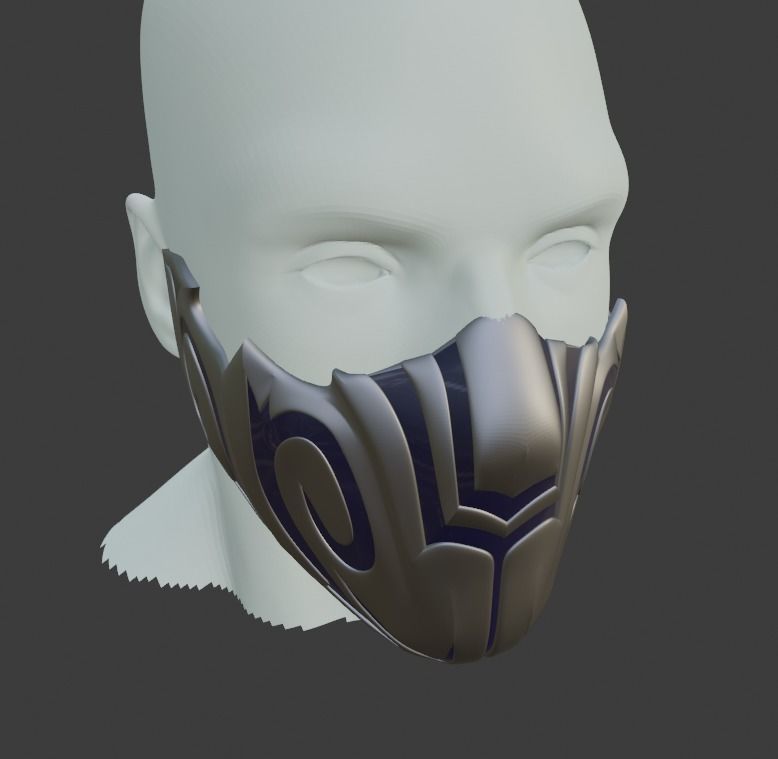 DMC Dante Gilgameah Balrog mask 3D printable 3D print model_5