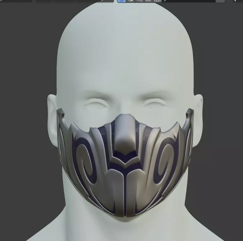 DMC Dante Gilgameah Balrog mask 3D printable 3D print model_0