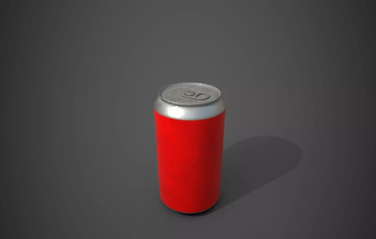 Can clean and with dirt 3D model_0