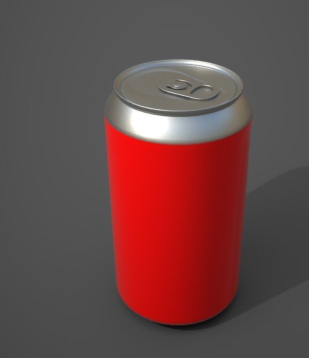 Can clean and with dirt 3D model_1