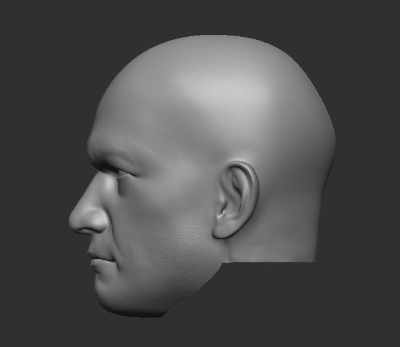 Hot Toys style Clone Trooper Waxer head sculpt 3D print model_2