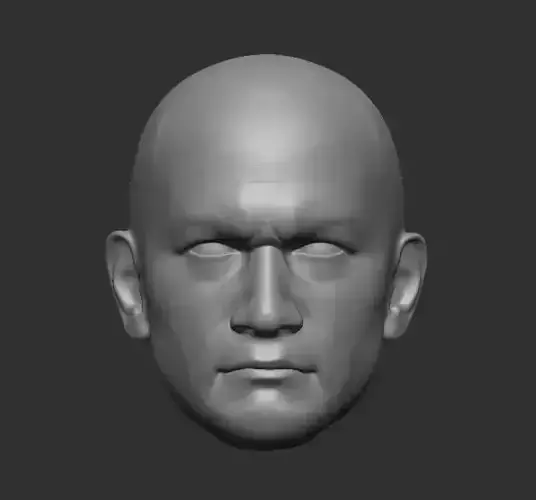 Hot Toys style buzzcut Clone Trooper head sculpt 3D print model
