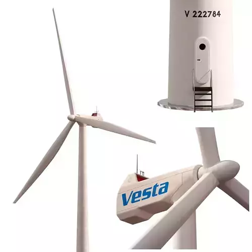 Wind turbine Wind generator 3D model