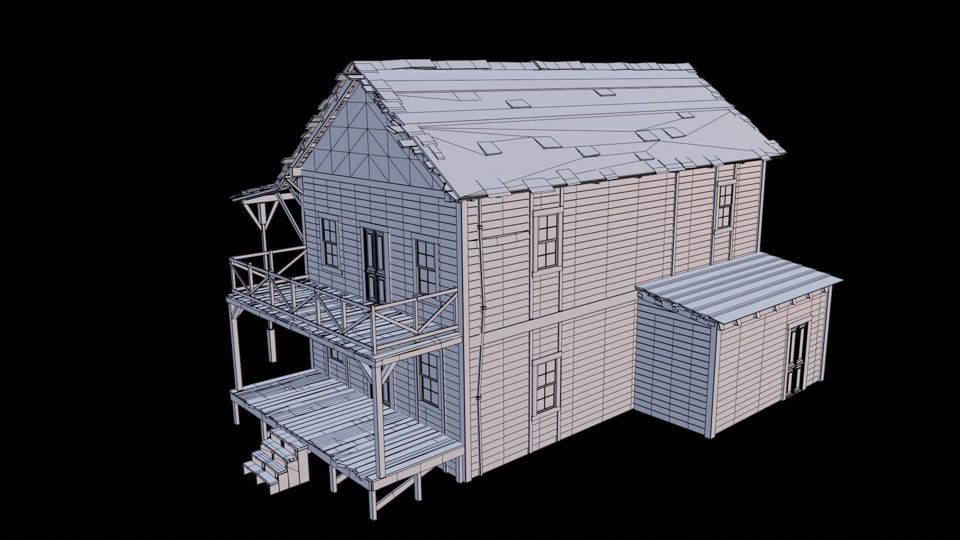 western house 3D model_15