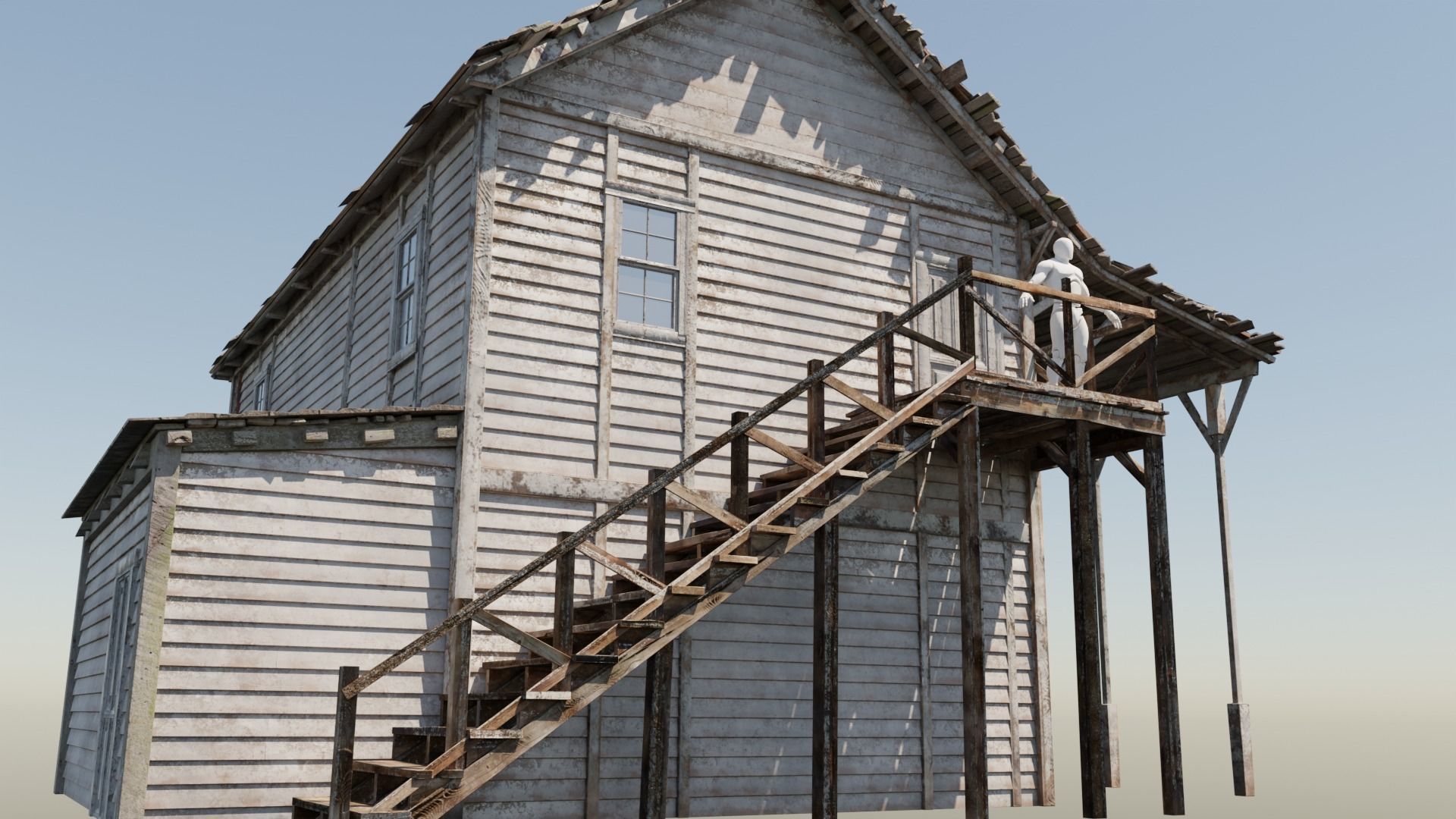 western house 3D model_7